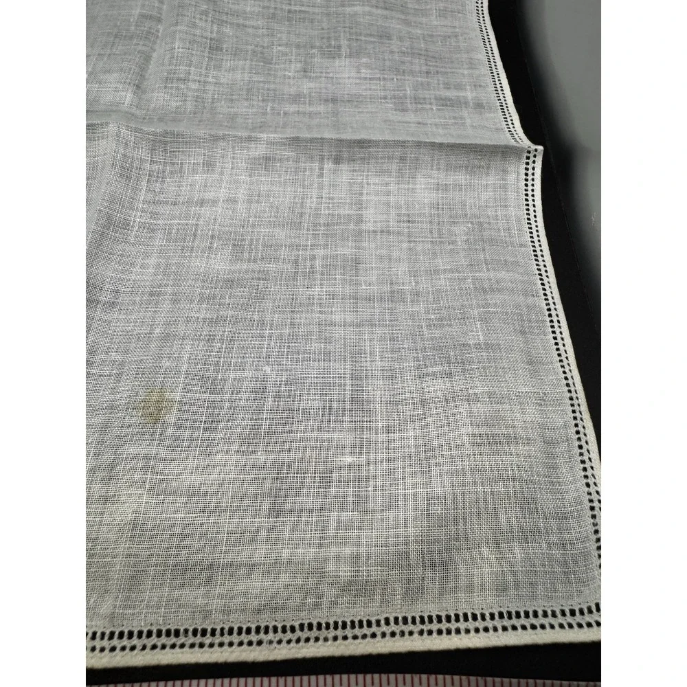 Vintage‎ Flower And Bow Emboidered Hankerchief